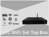 STC WiFi 102 HD Set Top Box + Recording + Lifetimefree Streaming Media Player