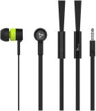 Syska H 007 In Ear Wired Earphones With Mic Black