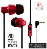 Tantra T1000 Super Extra Bass 225 In Ear Wired With Mic Headphones/Earphones