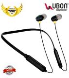 UBON CL 125 BLUETOOTH BLUE COLOUR Neckband Wireless With Mic Headphones/Earphones