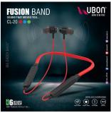 UBON CL 20 Neckband Wireless With Mic Headphones/Earphones