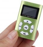 USB Mini MP3 Player LCD Screen Support 32GB Micro SD TF Card Green