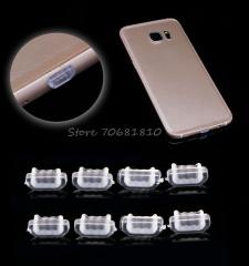 WowObjects 100Pcs Anti Dust Cap Stopper Micro USB Charger Earphone Plug For Samsung S6 S7 Z09 Drop ship