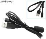 WowObjects For Sony DSC W800 W810 Digital Camera Sync Data Cables USB 2.0 Cable Charger Charging Black Hot New