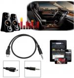 WowObjects Micro USB Male To Stereo 3.5mm Male Car AUX Out 50cm Cable For Samsung For Hu For LG Z09 Drop Ship