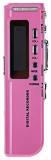 WowObjects Pink 4GB Digital Voice Recorder Voice Activated USB Pen Digital Audio Voice Recorder Mp3 Player Dictaphone Black