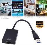 WowObjects USB 3.0 To HDMI 1080P Audio Converter Adapter For Laptop PC Computer Win7/8/10 System Portable Professional Data Cables