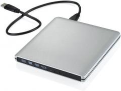 1Pc Blu ray External Ultra Slim 3D Blu ray Player Portable External USB 3.0 Reader/ Writer