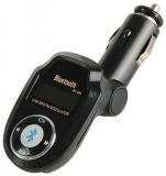 Black Car Kit MP3 Bluetooth Player FM Transmitter Modulator SD USB Remote