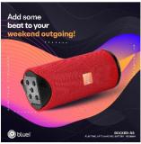 Bluei Rocker R3 Assorted Bluetooth Speaker Red