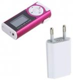 Captcha 1Amp Genuine Adapter For Better Charging With Digital MP3 Players Pink.DigitalMp3Plyer+White.1Amp.Adptr