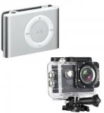 Captcha 1080p Camera With Ipod MP3 Players Silver.IpodMP3+Black.1080p.Cam