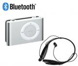 Captcha HBS 730 Mp3 Bluetooth Headset With Bluetooth Metal MP3 Players Silver.Bluetooth.Metal.MP3+Black.HBS730