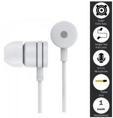 Coskart One Earphone Super Bass In Ear Wired Earphones With Mic