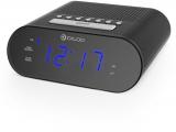 DIGOO DG FR200 Smart LED Digital Display Alarm Clock with FM Radio Dual Daily Alarms