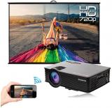 Egate I9 Pro Miracast 720p LED Projector 1280x800 Pixels