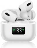 fiado AIRPODS PR0 3 TWS CRYSTAL CLEAR Ear Buds Wireless With Mic Headphones/Earphones