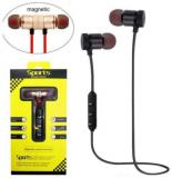 Gio Zone Magnetic Wierless Bluetooth In Ear Wireless Earphones With Mic