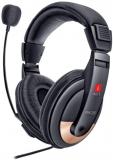 IBall RK25 Over Ear Wired With Mic Headphones/Earphones