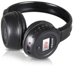 Intex Jogger B On Ear Wireless Headphones With Mic Black