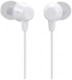 JBL C50HI In Ear Wired Earphones/Headphone With Mic White