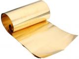 KINGSO Brass Metal Foil Roll Art Craft Gold 20x100cm/7.9x39.4in