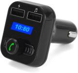 KROAK Bluetooth 4.0 FM Transmitter Hands Free Car Kit Car MP3 Music Player Radio Modulator With 3.1A USB Car Charger