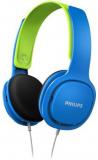 Philips SHK2000BL Kids Headphone, Ergonomic, Adjustable, With A Maximum Volume Limit Of 85dB