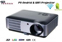 Punnkk P9 Android LED Projector 1920x1080 Pixels