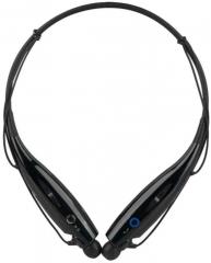 ROOQ HBS 730 Over Ear Wireless Headphones With Mic Black