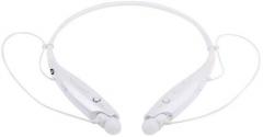 Rooq HBS 730 Over Ear Wireless Headphones With Mic White