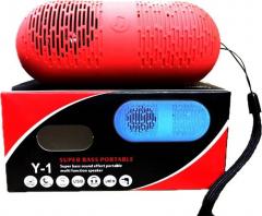 ROOQ Y1 Red Multifunctional Wireless Bluetooth Speaker