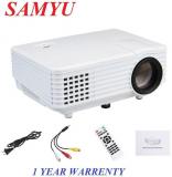 SAMYU FULL HD LED PROJECTOR BEST QUALITY WITH HDMI VGA INBUILT SPEAKER LED Projector 1024x768 Pixels