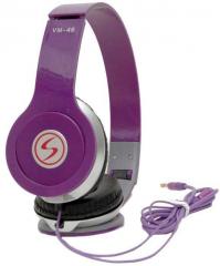 Signature vm46 On Ear Wired Headphone Purple