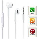 Sleek Wired Earphone For Redmi, Samsung In Ear Wired With Mic Headphones/Earphones