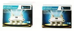 SMR DiSEqC 4 in 1 Satellite LNB Multi Switch Streaming Media Player