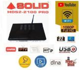 Solid Full HD 2100 Pro MPEG 4 Set Top Box+wifi+HDMI Multimedia Player