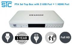 STC Free To Air TV Set Top Box H 500 Multimedia Player