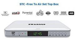 STC Fta Satellite Receiver Set Top Box H 500 Multimedia Player