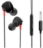 Subwoofer Stereo Sweatproof In Ear Earhook Wired Sport Headphones