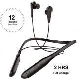 TUNE AUDIO U&I JACKPOT 12 HOURS MUSIC PLAYBACK IPX4 4D BASS SPORT Bluetooth headphone / Bluetooth earphone Magnetic bluetooth neckband For Redmi, MI, Vivo, Oppo, Boat, jbl bluetooth