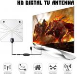 USB Indoor Digital Tv Antenna 50 100 Miles Range Signal 1080P Amplified For HDTV TV Box Signal Receiver