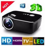 Vivibright LED 1080p Projector For Home Cinema Mini Portable Projector Full HD 3D HDMI VGA USB TV SD LED Projector 800x600 Pixels