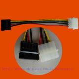 WowObjects N IDE To Serial ATA SATA Hard Drive Power Adapter Cable