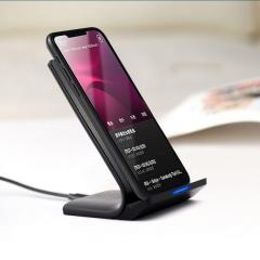 WowObjects Qi Wireless 5V 9V Fast Charger Stand Holder For iPhone X 8 Plus Samsung Note8 S8