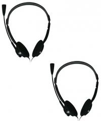 Zebronics zeb 15HMV Over Ear Wired Headphones With Mic