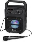 Zoook Rocker Thunder 20 Watts Bluetooth Speaker With Karaoke Mic /TF/FM/LED/USB Sound Box