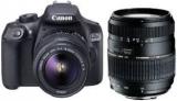 Canon 1300D DSLR Camera With Tamron AF 70 300 Mm F/4 5.6 Di LD Macro For Canon Digital SLR Lens