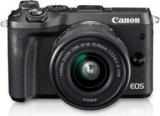 Canon EOS M6 DSLR Camera Body With Single Lens: EF M 15 45 IS STM