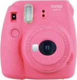 Fujifilm Instax Camera Mini 9 Joy Box With Instant Camera + Twin Film Pack + Carry Case + Photo Frames & Albums Flamingo Pink Instant Camera